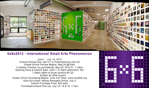 6x6x2013 - International Small Arts Phenomenon