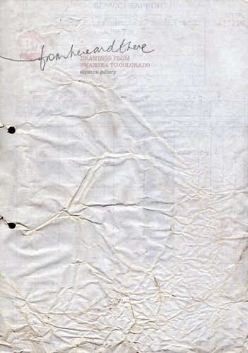 From Here & There: Drawings from Swansea to Colorado