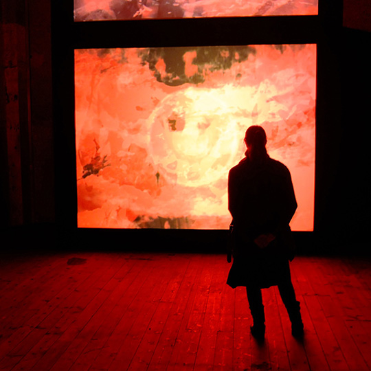 Mark Titchner 'ROSE' Dilston Grove 2014, photo Miyako Narita Mark Titchner 'ROSE' Dilston Grove 2014, photo Miyako Narita