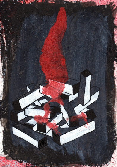 Marcus Cope,Cremation, 2015 Marcus Cope,Cremation, 2015