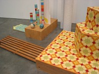 Floorscape with Full Moon & Dustballs, 2003 Floorscape with Full Moon & Dustballs, 2003