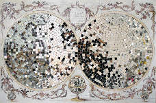 4.Mirror Globe (Map Of The World) 4.Mirror Globe (Map Of The World)