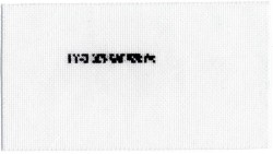‘The world is binary.’ cross-stitched binary ‘The world is binary.’ cross-stitched binary