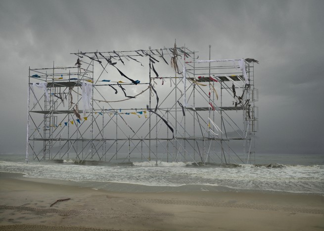 Anthony Goicolea | Monument | Photograph, mounted on aluminum and laminated | 50"x70" | ©2011 | ed of 9 + 2AP <br class=