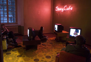 Story Café, videos, Tallinn, Estonia 2007 Story Café, videos, Tallinn, Estonia 2007