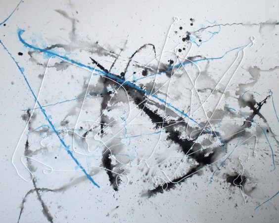 Edge, 48x60, Mixed Media on Canvas Edge, 48x60, Mixed Media on Canvas