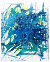 Here,16x24, Mixed Media on canvas, 2015 Here,16x24, Mixed Media on canvas, 2015