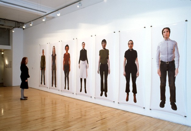 Doppelganger, 2004, 7 x Digital pints