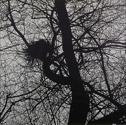 "Nest II", 2003. Cut-Outs, 192.6 x 193 cm "Nest II", 2003. Cut-Outs, 192.6 x 193 cm