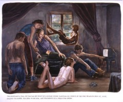 Untitled (The room was a pool...), 2005