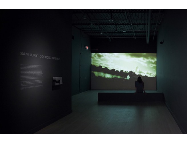 Exhibition View - The Approach 004<br/>video installation, 2013<br/>