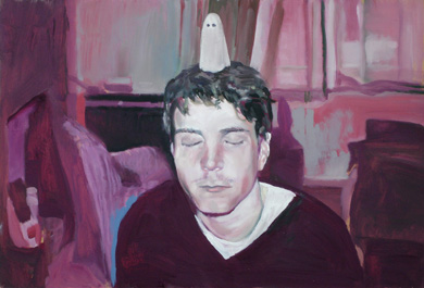 gespenst, 40cm x 60cm, oil on wood,2007 gespenst, 40cm x 60cm, oil on wood,2007