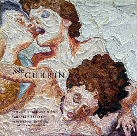 Simon Linke, John Currin, 2007<br/>Oil on linen<br/>9.8 x 9.8 inches, 25 x 25 cm<br/>