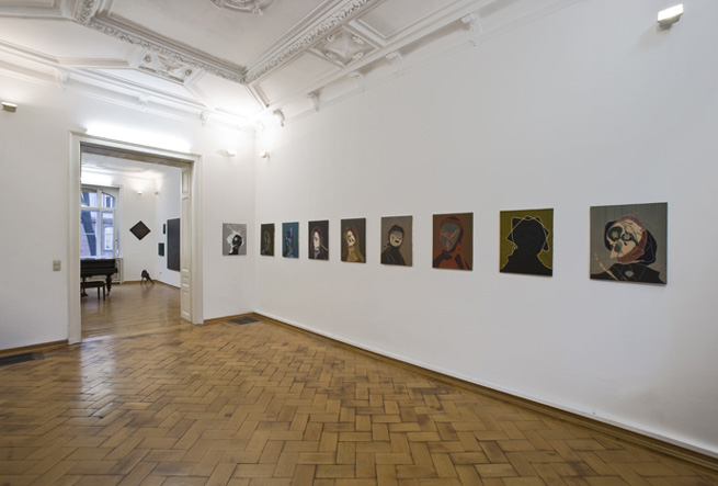 Rainer Neumeier<br/>HEIMATOM, 2008<br/>Installation View, Voges + Partner Gallery<br/>