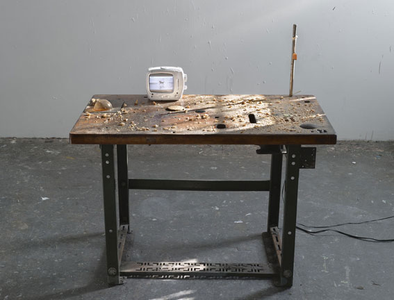 Uri Aran, All This is Yours, 2010<br/>mixed media<br/>106.7 x 63.5 x 106.7 cm<br/>