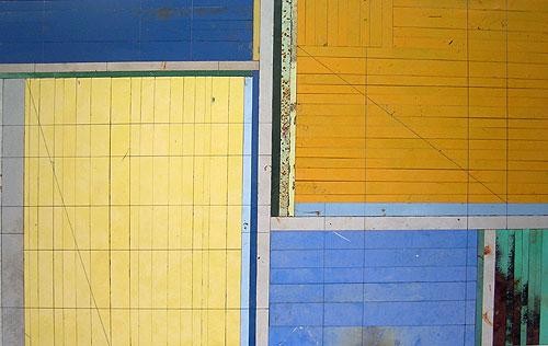 Plow, 2006 <br/>found material construction<br/>30.0"h X 48.0"w X 2.0"d<br/>