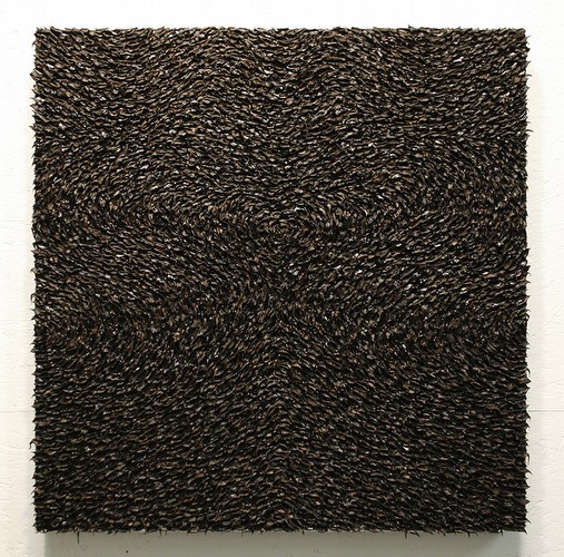 Robert Sagerman, 10,882, 2014<br/>Oil on canvas<br/>26.5 x 25.5 inches (67 x 65 cm)<br/>