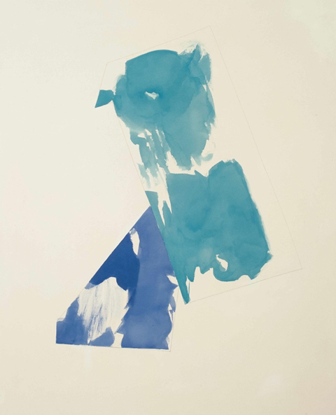 Peter Joseph, Turquoise and blue, 2013